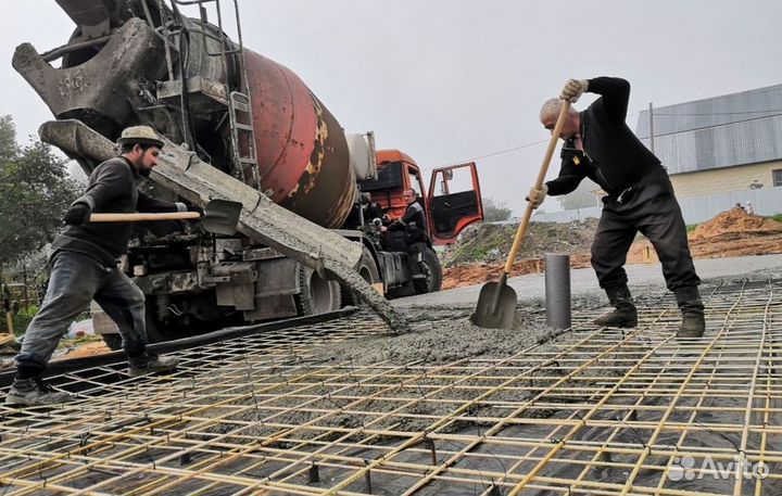 Раствор бетона