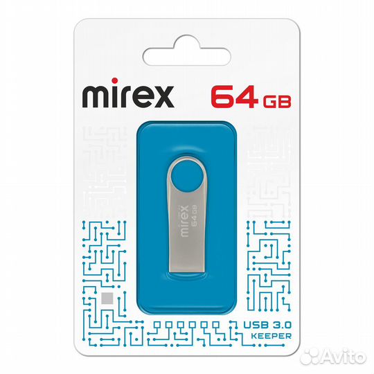 Флеш карта Mirex Keeper USB 3.0 64GB