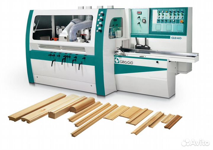 Четырехсторонний станок 6-ти шпиндельный G 240/6