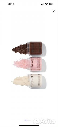 The Act женский, скрабы с натуральными маслами