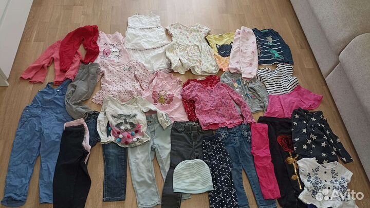 Пакет вещей на девочку 98-104