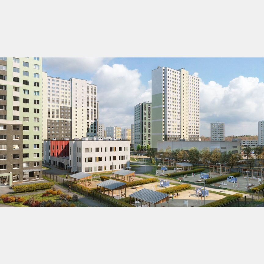1-к. квартира, 30,9 м², 21/25 эт.