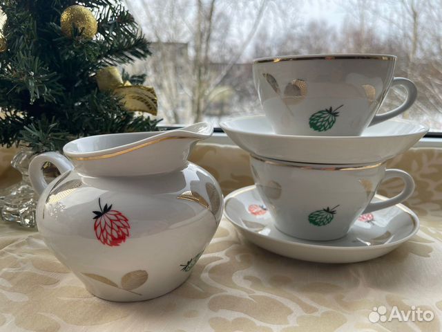 Предметы сервиза «клевер» Пролетарий