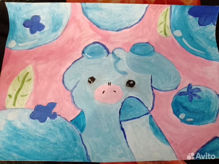 Рисунок коровка