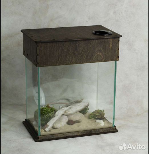 Аквариум в стиле лофт Loft