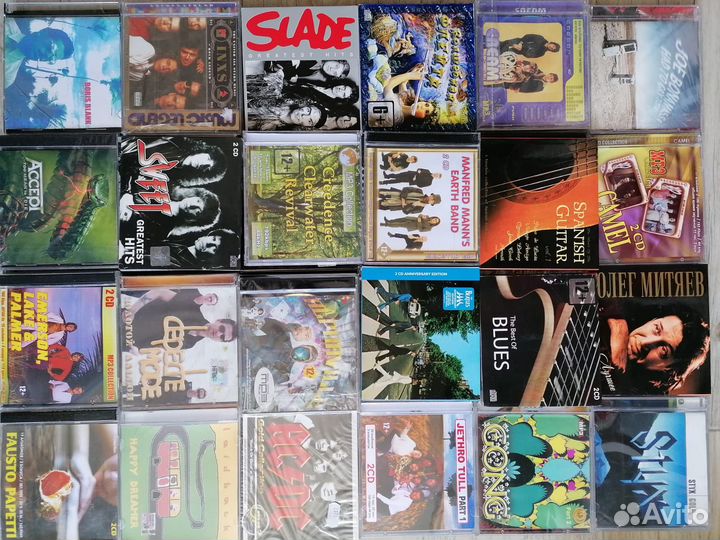 Музыкальные cd диски