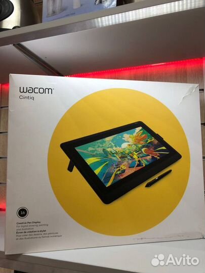 Монитор Графический планшет Wacom Cintic 16
