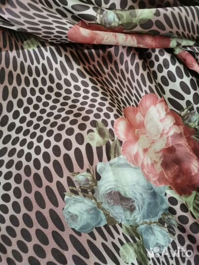 Отрез ткани 1,45 м. Италия искусственный шелк