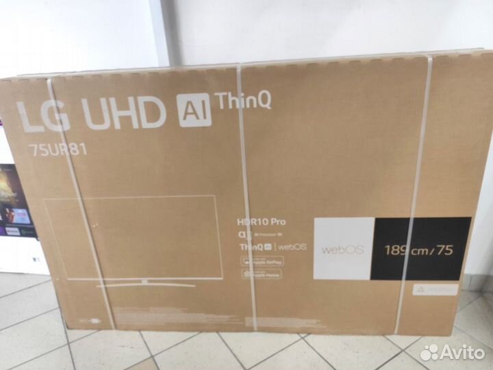 Телевизор LG 75UR81003