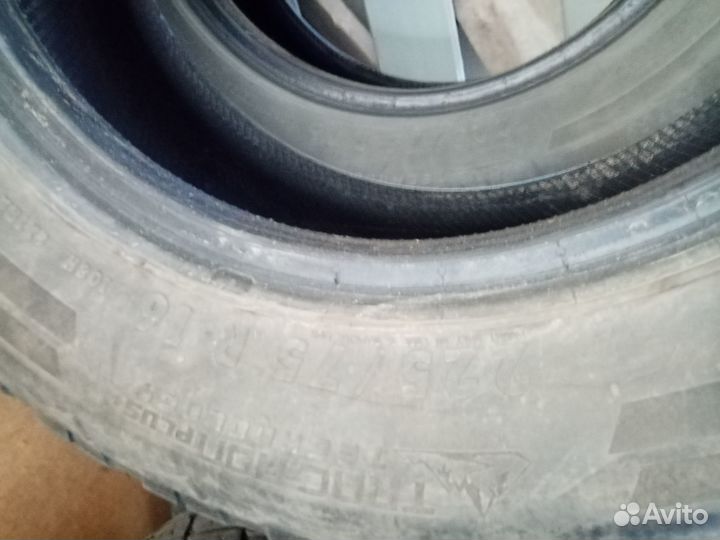 Шины 225 75 16 бу