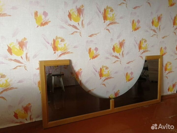 Зеркало трельяж натуральное дерево