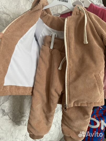 Костюм демисезонный для девочки 86 92