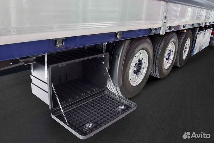 Ящик для грузовика 600x415x460 с крепежом 81104