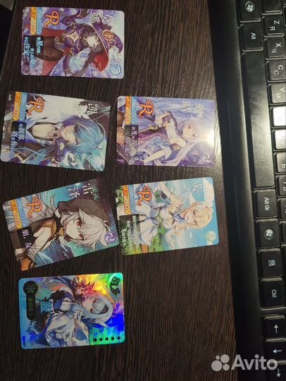 Коллекционные карточки Genshin Impact Кавех