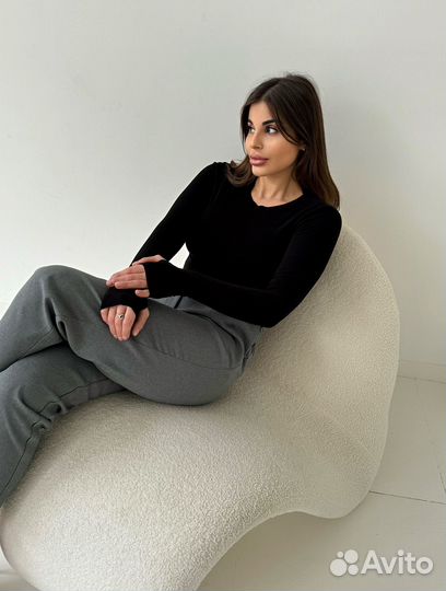 Лонгслив женский из кашемира