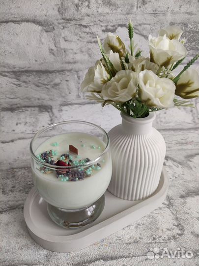 Свечи в бокале