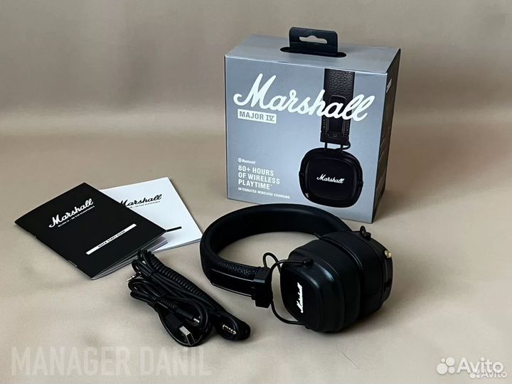 Наушники marshall major 4 запечатаны
