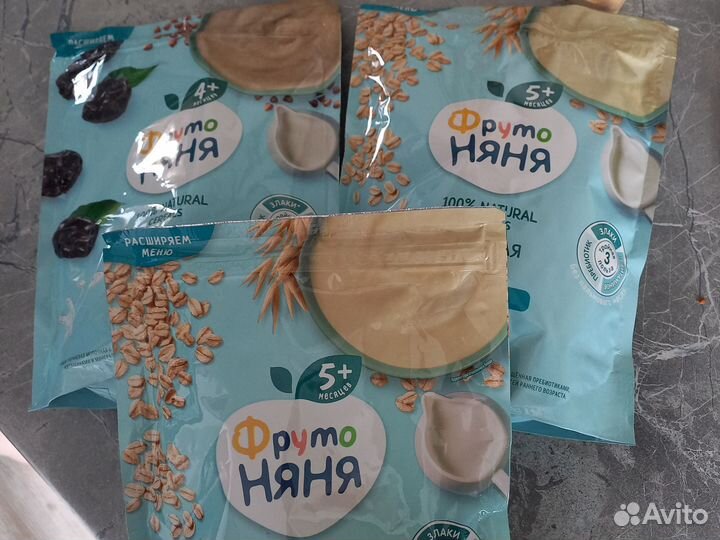Фруто няня каши 4+мес 5+ мес