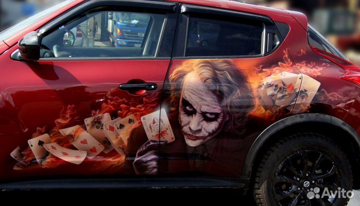 Аэрография на авто