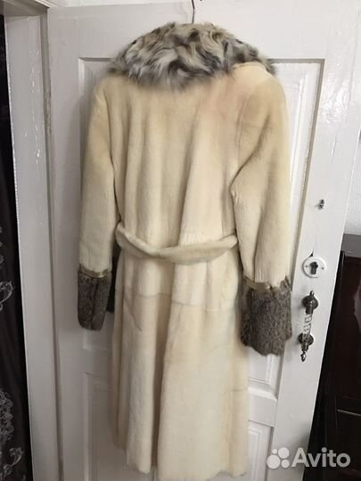 Шуба норковая Италия оригинал Alexsandro Bosso