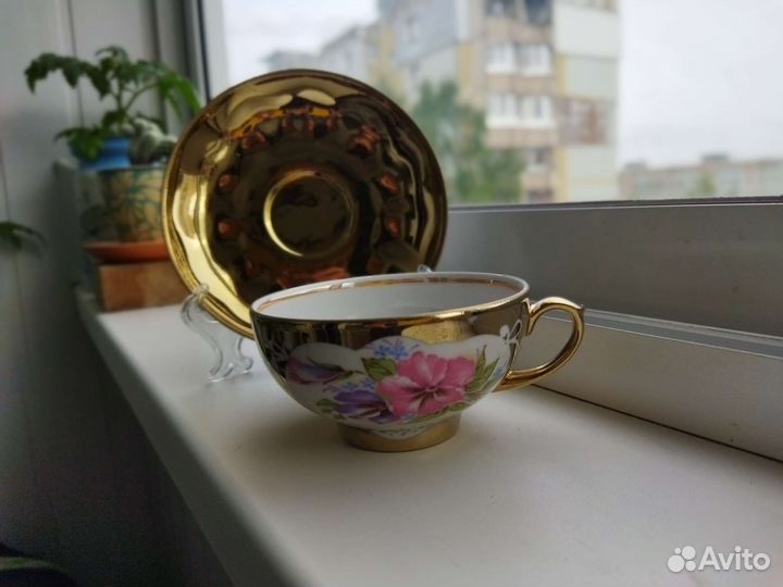 Чайная пара Дулево