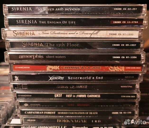 Коллекция CD 377шт. black / death / thrash