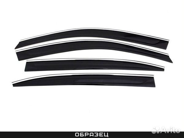 Дефлекторы боковых окон Nissan Qashqai (2013-2022)