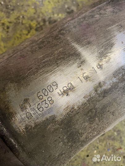 Катализатор мерседес вито 638