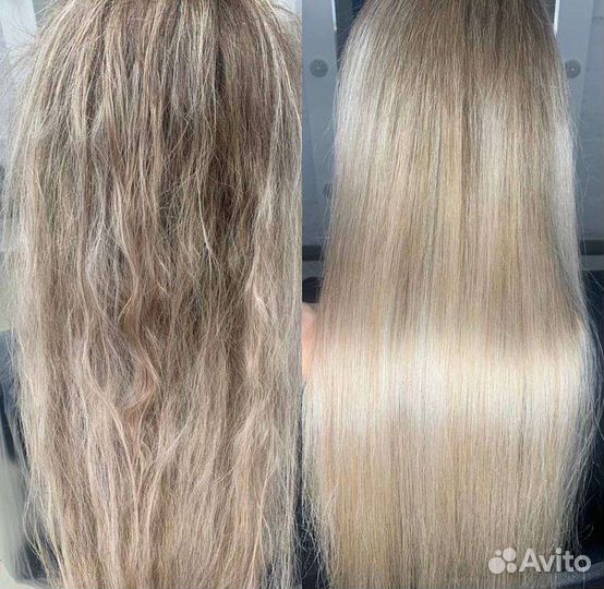 Кератиновое выпрямление волос и ботокс