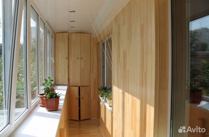 Остекление и отделка балконов