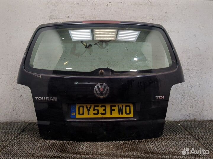 Подсветка номера Volkswagen Touran, 2003