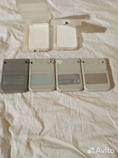 Карты памяти пс1