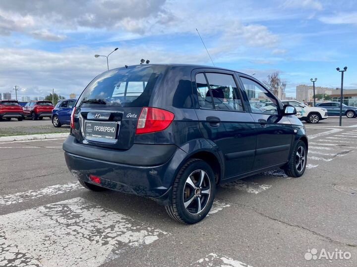 Hyundai Getz 1.4 МТ, 2008, 191 000 км