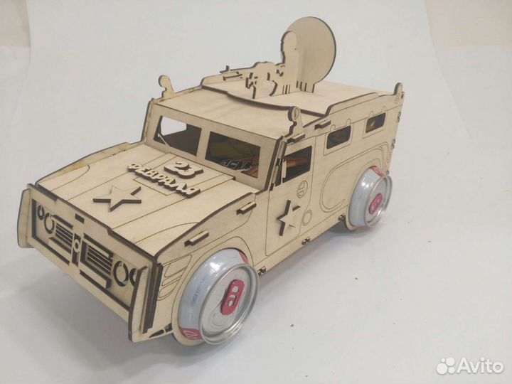 Коробка подарочная деревянная