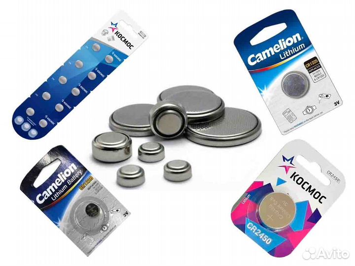 Элемент питания (батарейки таблетки) CR, AG