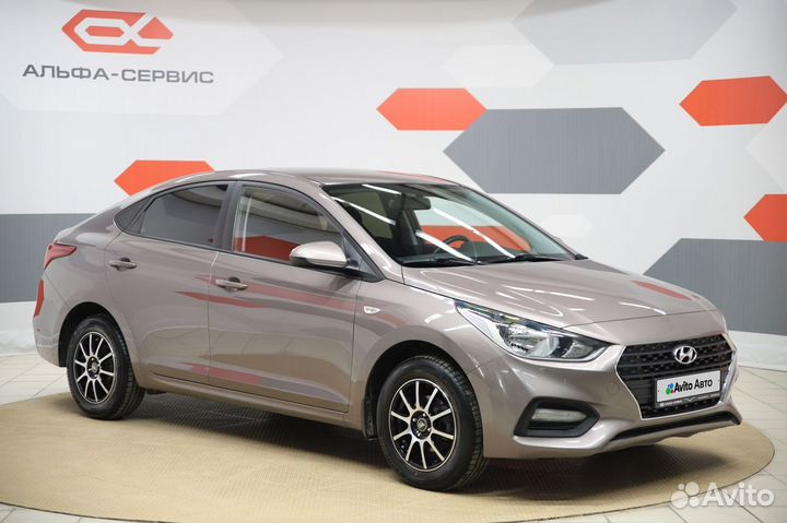 Hyundai Solaris 1.4 AT, 2019, 125 000 км