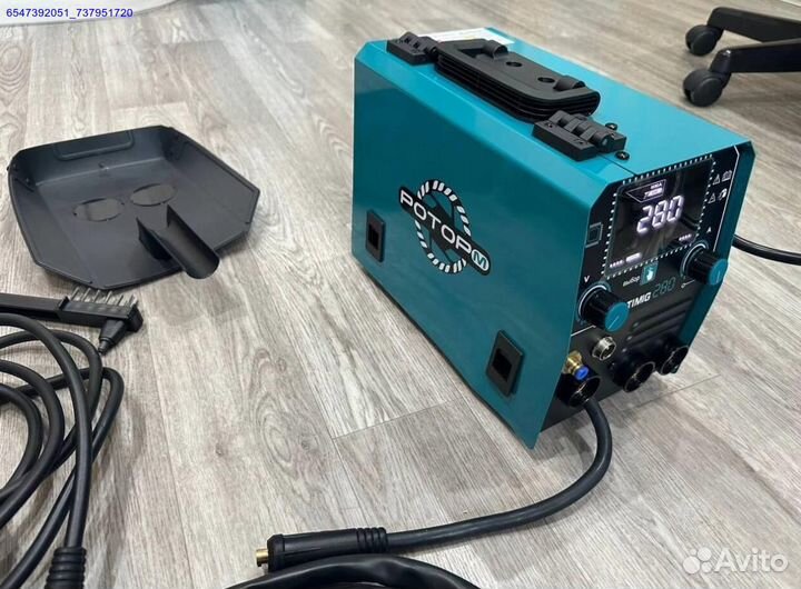 Сварочный аппарат роторм 4в1 mma mig flux lift tig (Арт.33264)