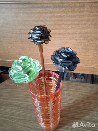 Глобус. Цветы, матрёшки