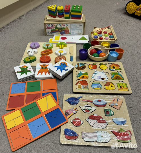 Развивающие игрушки от 1 года по Паевской