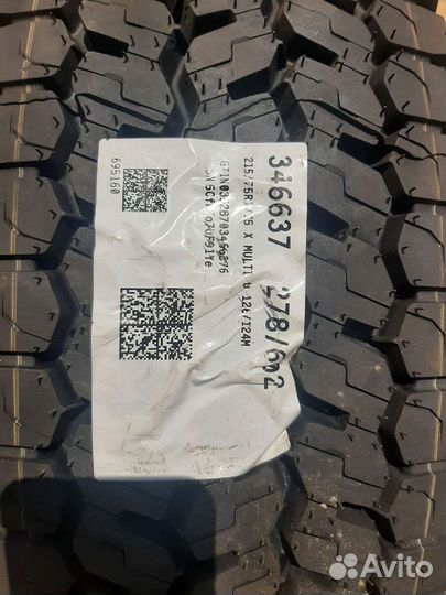 Шины 215 75 17.5 michelin