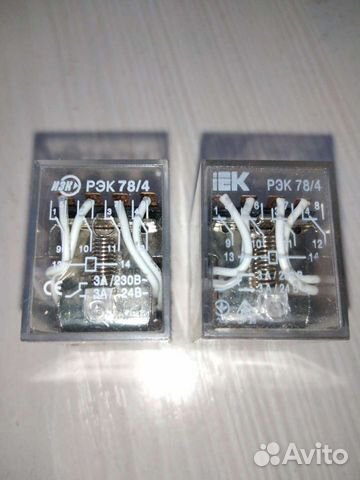Реле IEK рэк 78/4