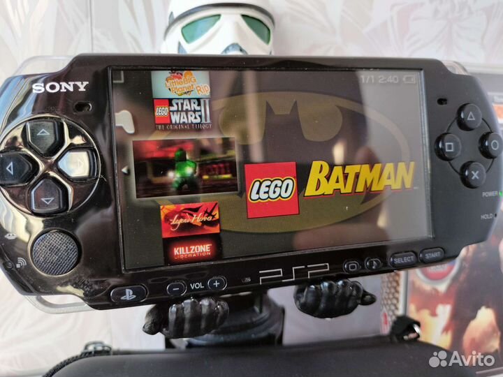 Sony psp 3008 прошитая 100игр