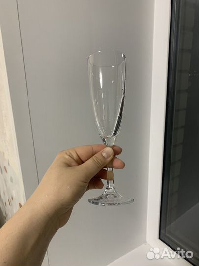 Бокалы флюте 6 шт IKEA