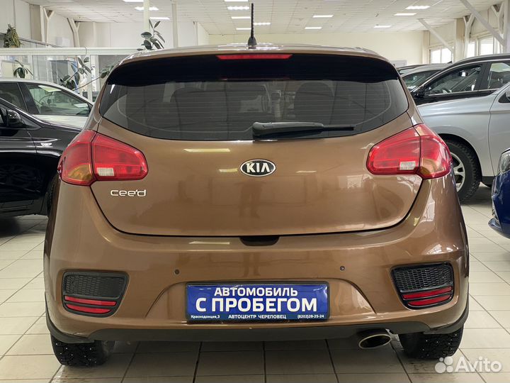 Kia Ceed 1.6 AT, 2016, 180 435 км