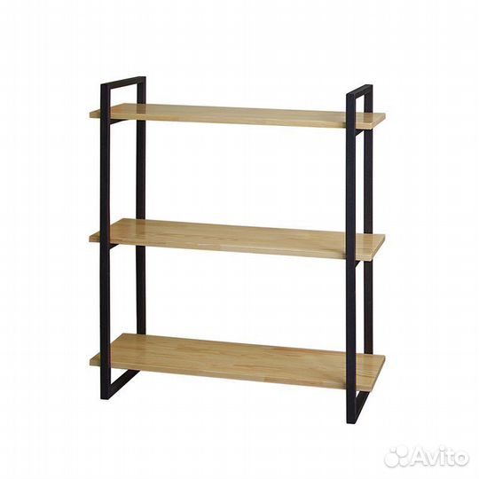 Полка разборная большая Лофт 3 полки (Лак)
