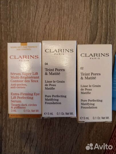 Пробники Clarins