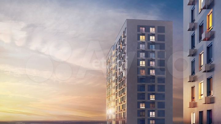 1-к. квартира, 35,1 м², 15/18 эт.