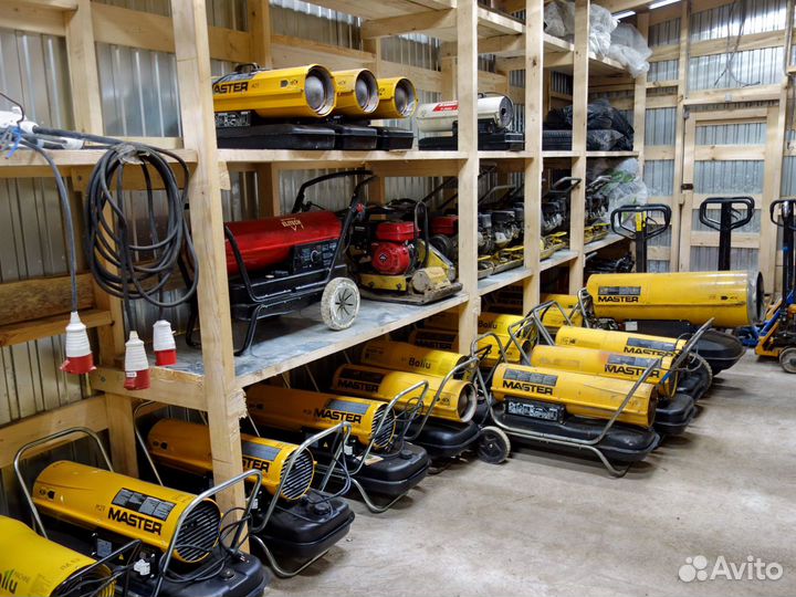 Аренда тепловой пушки без залога