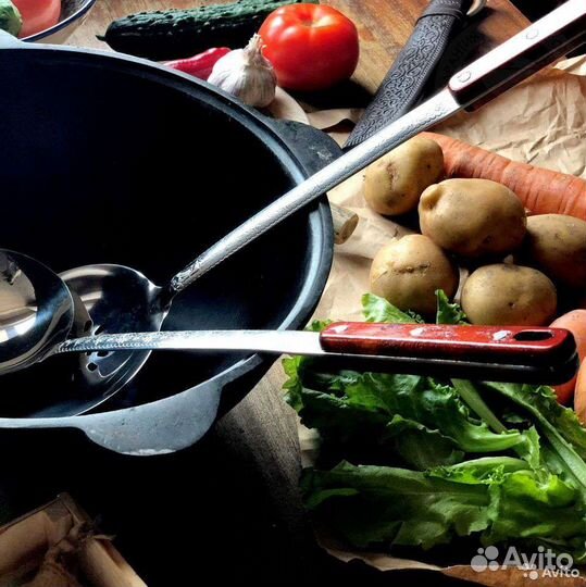 Казан чугунный 6 л. Новый