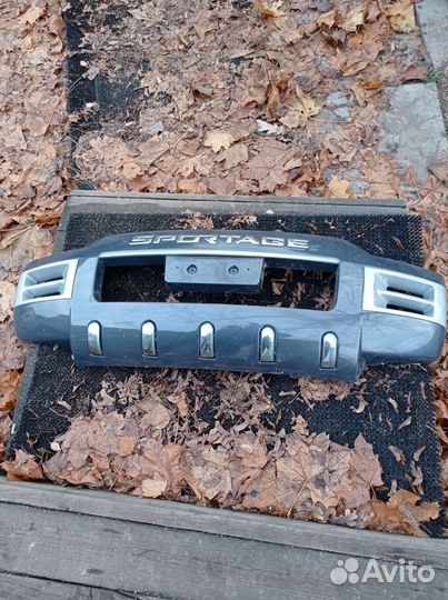 Обвес на бампер Kia Sportage